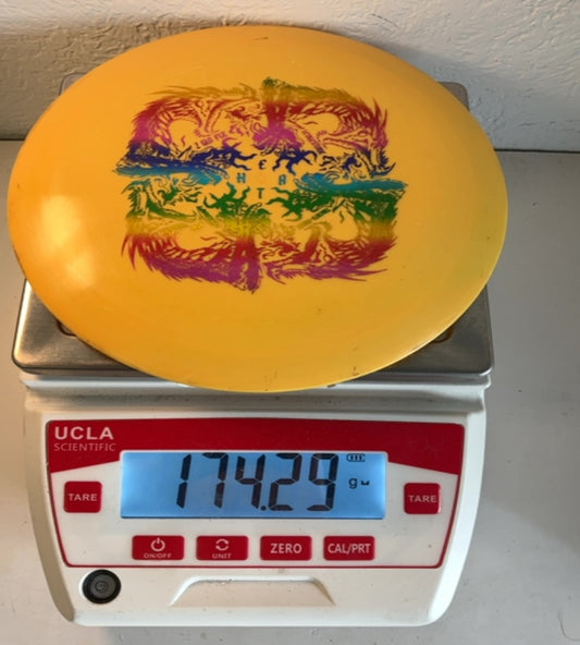 Discraft-Z-Glow-Flex-Heat-Yellow-174.29g PRE-OWNED