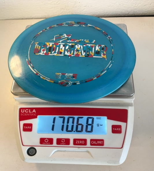 Discraft-Z-Undertaker-Blue-170.68g PRE-OWNED