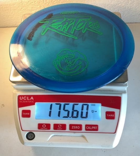 Discraft-Cryztal Flx-Raptor-Blue-170.00g PRE-OWNED