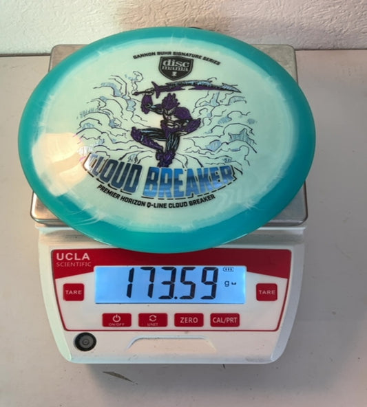 Discmania-Horizon Q-Line-Premier Cloud Breaker-White-173.59g PRE-OWNED