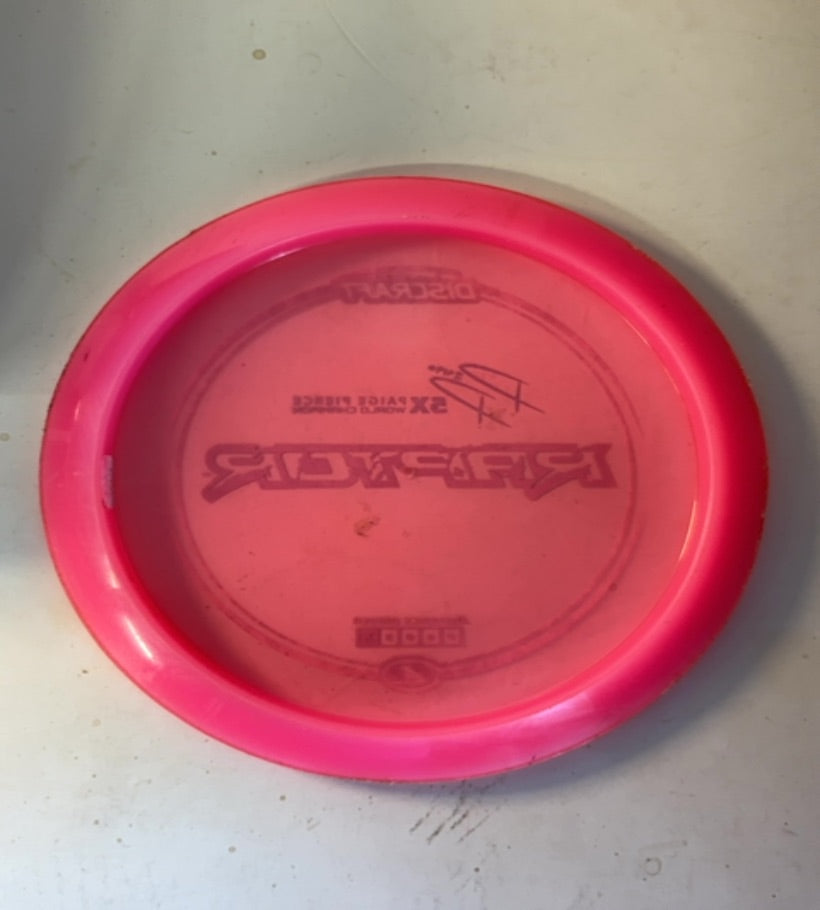 Discraft-Z-Raptor-Pink-176.08g PRE-OWNED