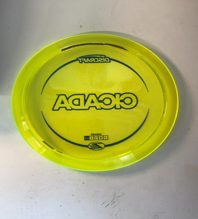 Discraft-Z Lite-Cicada-Yellow-158.11g PRE-OWNED