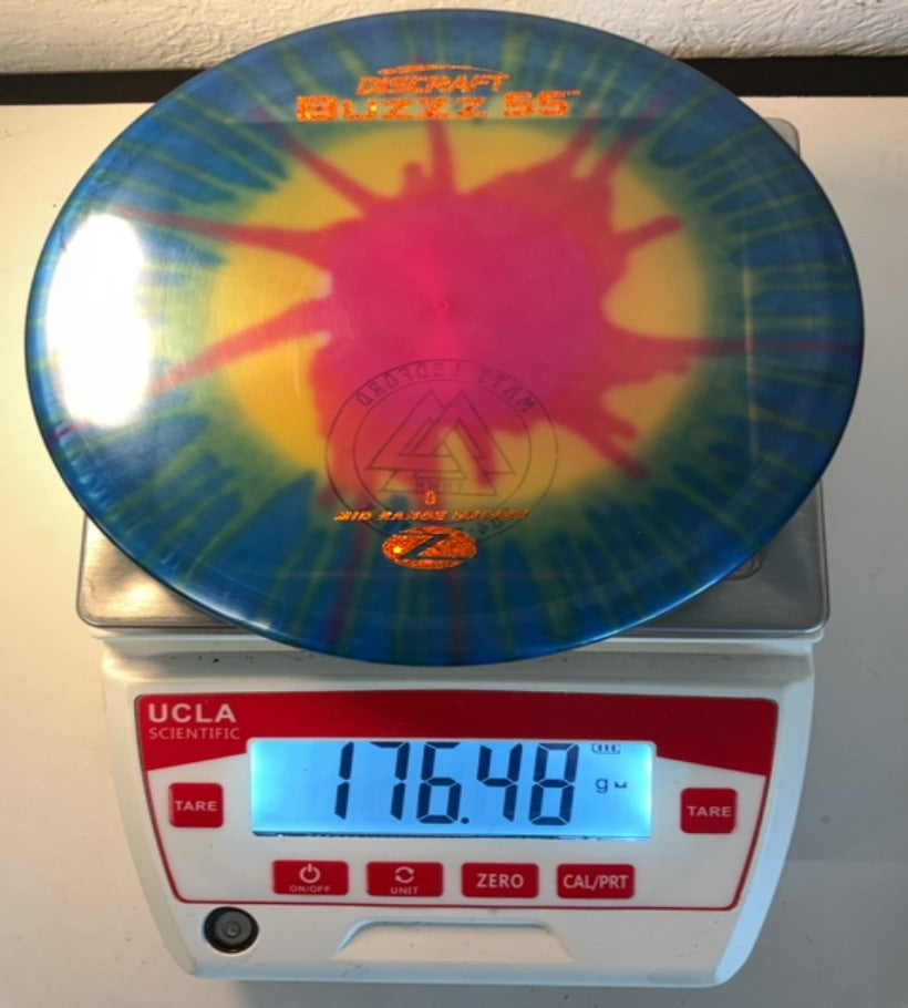 Discraft-Z Fly-Dye-Buzzz SS-Pink-176.48g PRE-OWNED