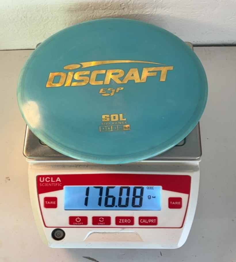 Discraft-ESP-Sol-Blue-176.08g PRE-OWNED