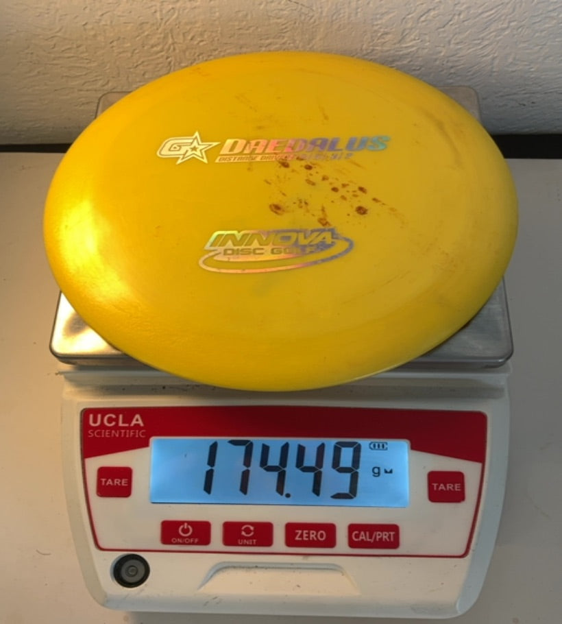 Innova-GStar-Daedalus-Yellow-174.49g PRE-OWNED