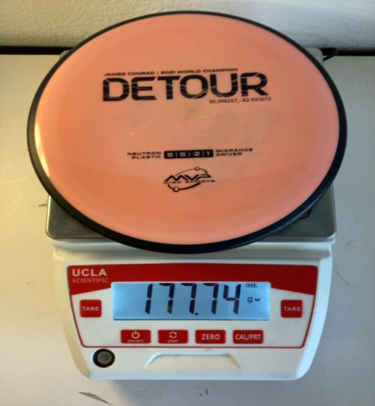 MVP-Neutron-Detour-Peach-177.74g PRE-OWNED