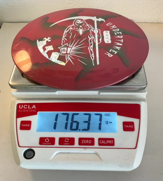 Discraft-ESP-Undertaker-Red-176.37g PRE-OWNED