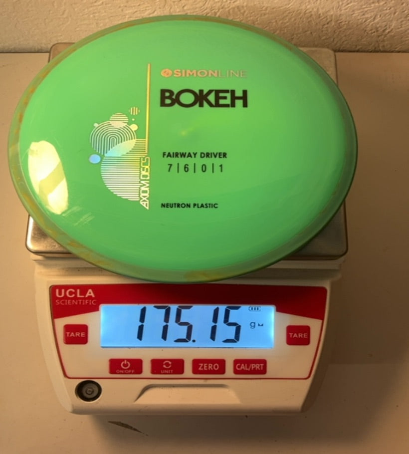 Axiom-Neutron-Bokeh-Green-175.15g PRE-OWNED
