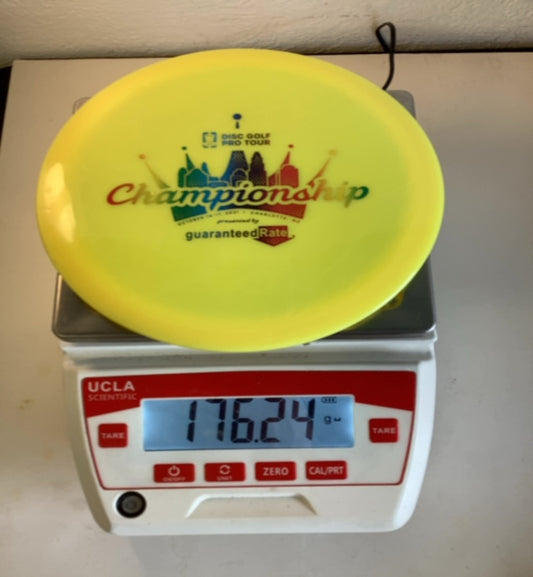 Dynamic-Discs-Fuzion-Felon-Yellow-176.24g PRE-OWNED