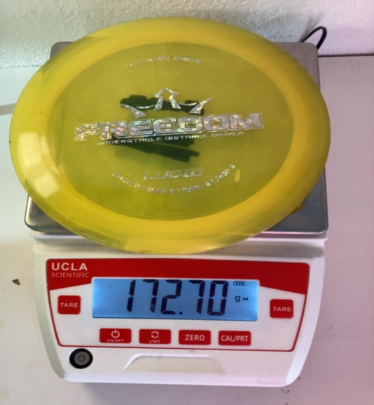 Dynamic-Discs-Lucid-Freedom-Yellow-172.70g PRE-OWNED