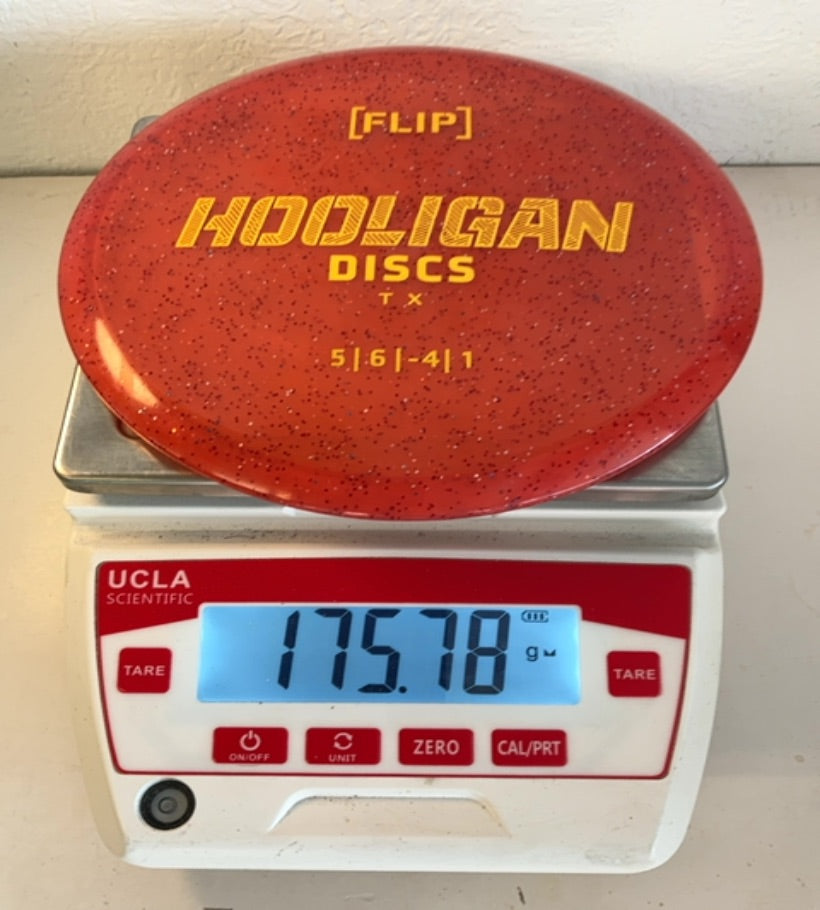 Hooligan Discs-Vision-Flip-Red-175.78g PRE-OWNED