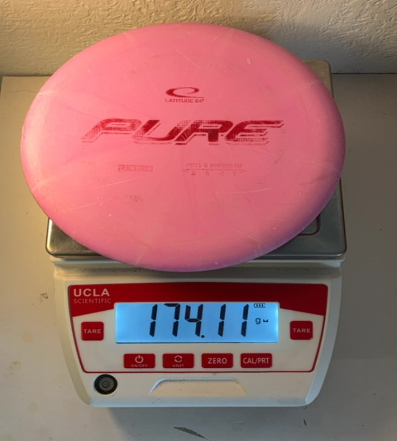 Latitude64-Retro-Pure-Pink-174.11g PRE-OWNED