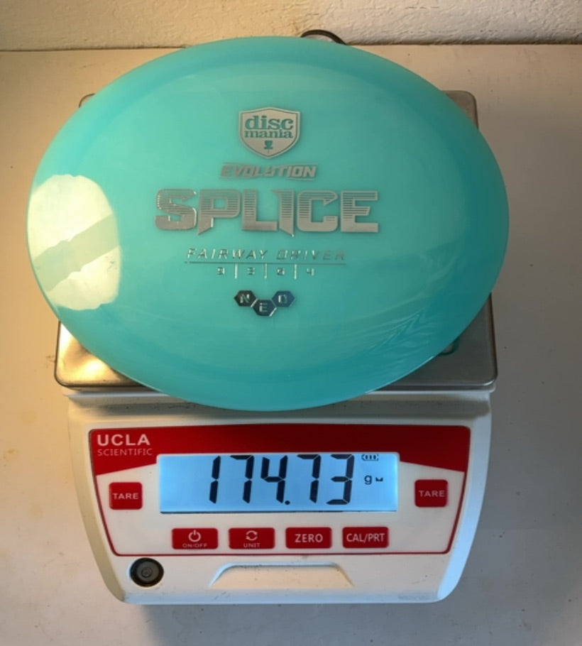 Discmania-Neo-Splice-Blue-174.73g PRE-OWNED