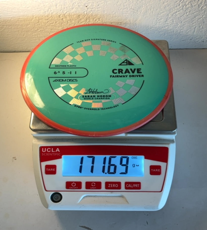 Axiom-Neutron-Crave-Green-171.69g PRE-OWNED