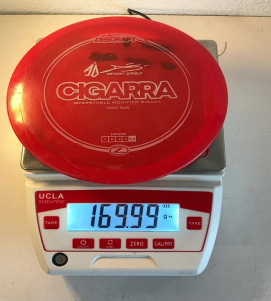Discraft-Z-Cigarra-Red-169.99g PRE-OWNED