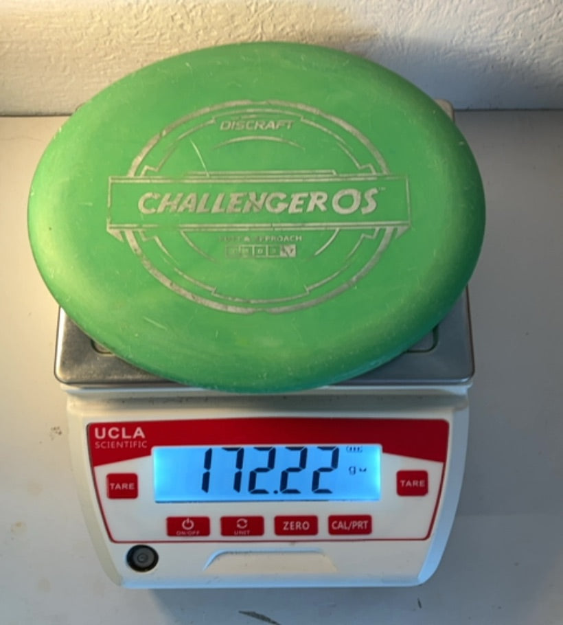 Discraft-Putter Line-Challenger OS-Green-172.22g PRE-OWNED
