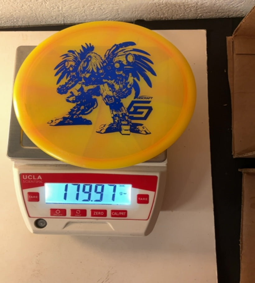 Discraft-Z-Swirl-Buzzz-Orange-179.97g PRE-OWNED