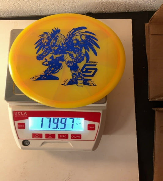 Discraft-Z-Swirl-Buzzz-Orange-179.97g PRE-OWNED