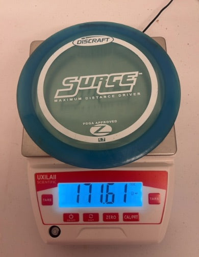 Discraft-Z-Surge-Blue-171.61g PRE-OWNED