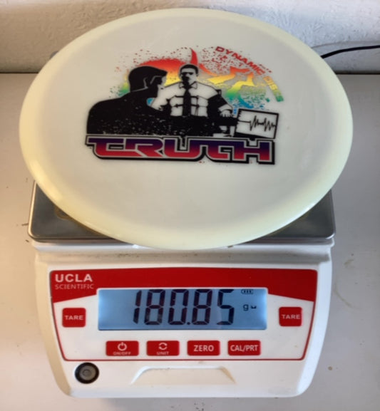Dynamic-Discs-Fuzion-Truth-White-180.85g PRE-OWNED