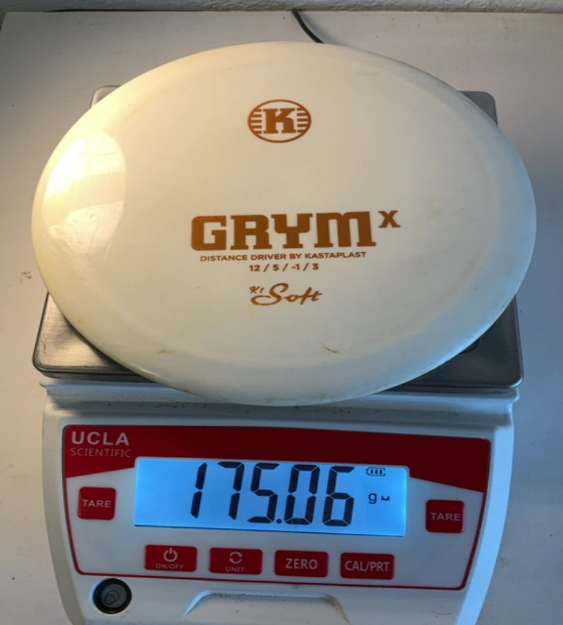 Kastaplast-K1 Soft-Grym X-White-175.06g PRE-OWNED