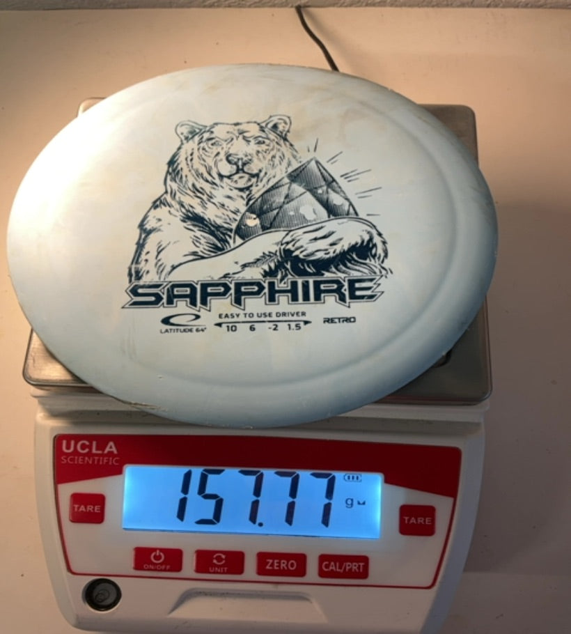 Latitude 64-Retro-Sapphire-Light Blue-157.77g PRE-OWNED