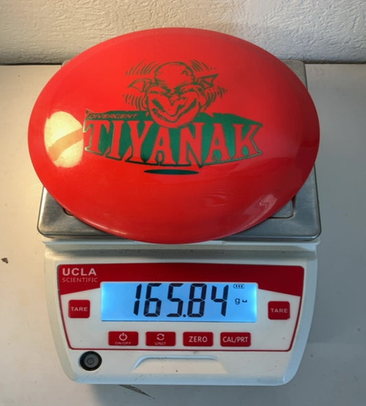 Divergent Discs-Max Grip-Tiyanak-Red-165.84g PRE-OWNED