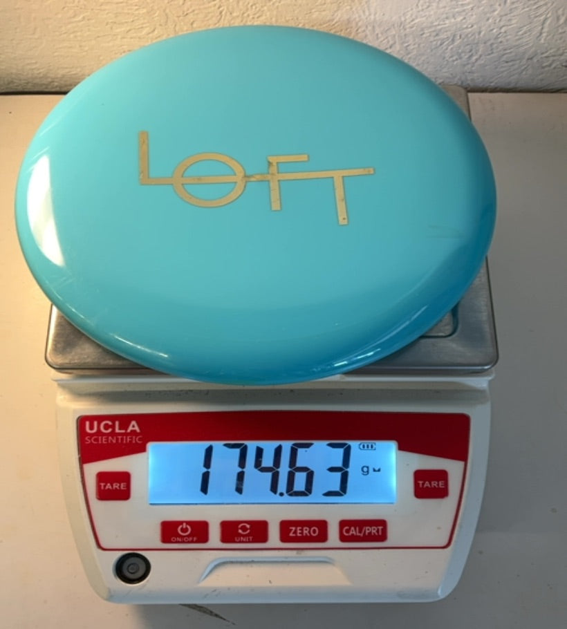 Loft Discs-Alpha Solid-Hydrogen-Light Blue-174.63g PRE-OWNED