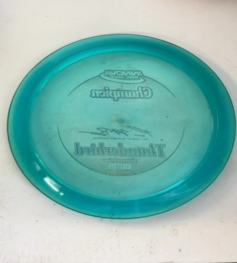 Innova-Champion-Thunderbird-Teal-177.30g PRE-OWNED