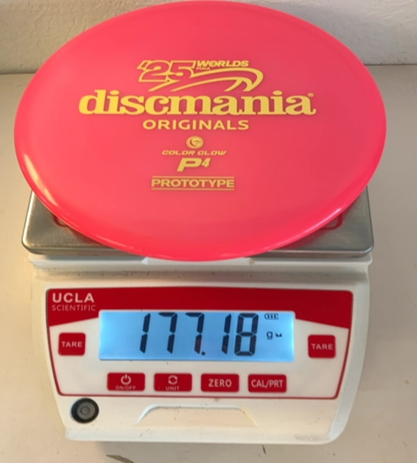 Discmania-Color Glow-P4-Pink-177.18g PRE-OWNED