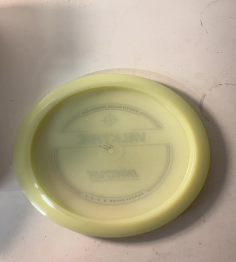 Innova-Proto Glow Champion-Valkyrie-Glow-171.92g PRE-OWNED