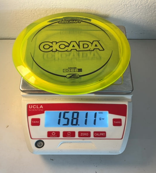 Discraft-Z Lite-Cicada-Yellow-158.11g PRE-OWNED