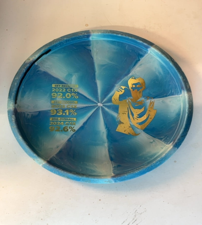 DGA-Stone Swirl-Steady BL-Blue-173.17g PRE-OWNED