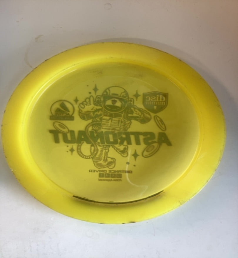 Discmania-Active Premium-Astronaut-Yellow-175.19g PRE-OWNED