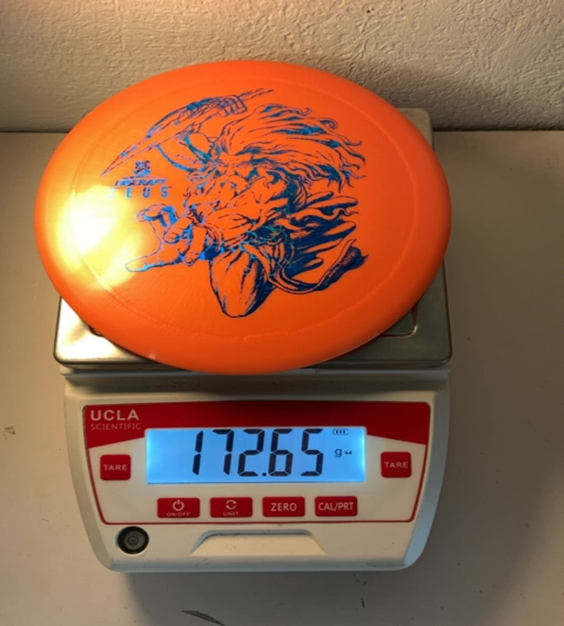 Discraft-Big Z-Zeus-Orange-172.65g PRE-OWNED