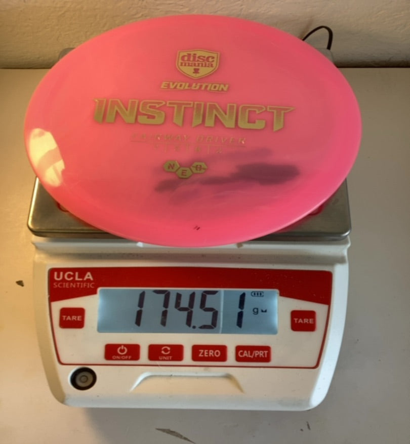 Discmania-Neo-Instinct-Pink-174.51g PRE-OWNED
