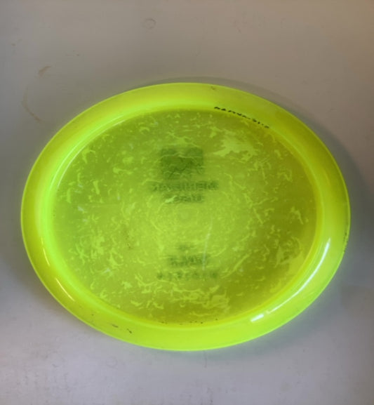 Meridian-Discs-Marbled-Clarus-Vale-Yellow-174.99g PRE-OWNED