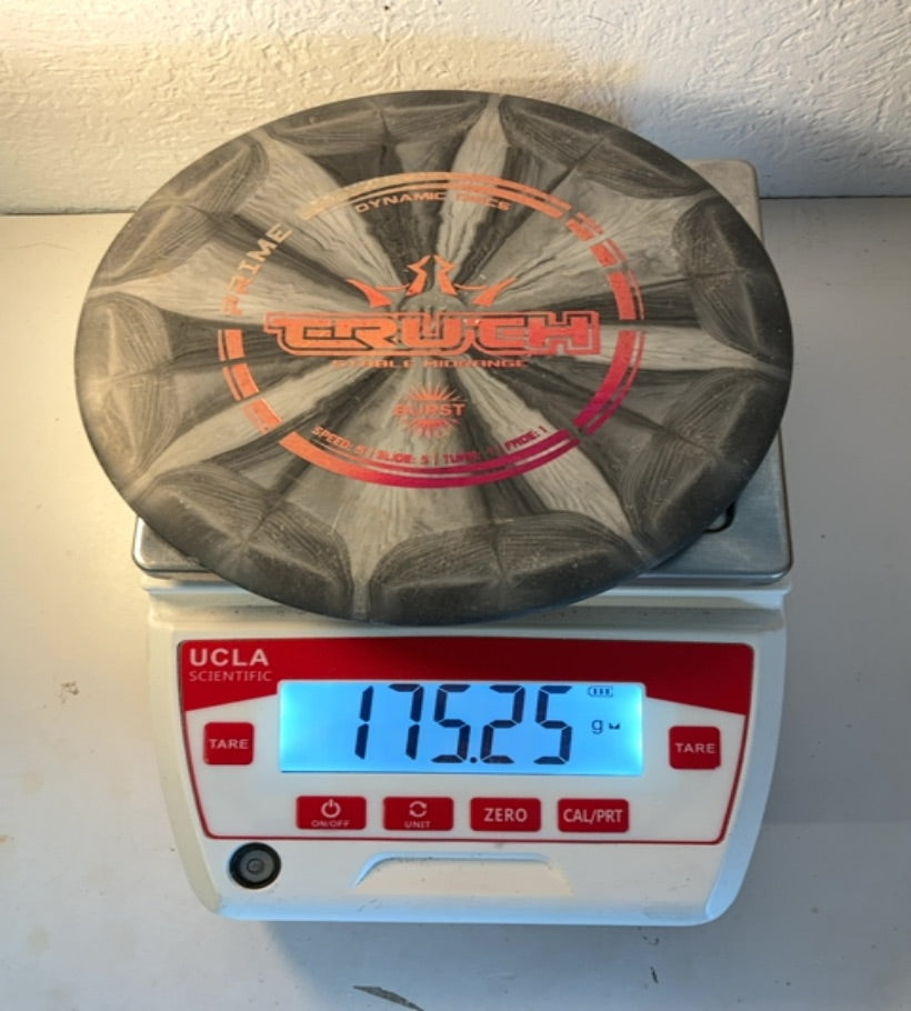 Dynamic Discs-Prime Burst-Truth-Grey-175.25g PRE-OWNED