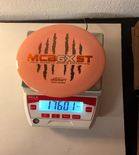 Discraft-ESP-Vulture-Orange-176.01g PRE-OWNED