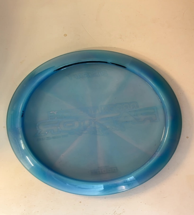 Discraft-Z Swirl-Raptor-Blue-175.53g PRE-OWNED