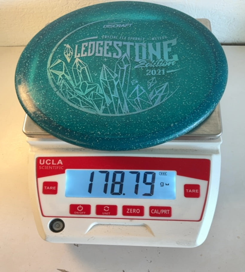 Discraft-Cryztal FLX Sparkle-Meteor-Blue-178.79g PRE-OWNED