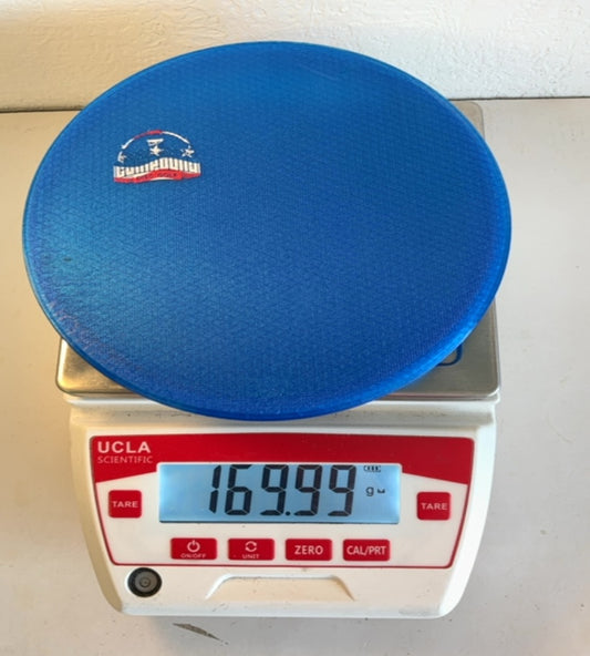 Compound Discs-3D Printed-Barb-Blue-169.99g PRE-OWNED