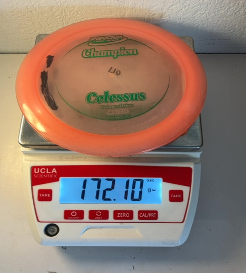 Innova-Champion-Colossus-Peach-172.10g PRE-OWNED
