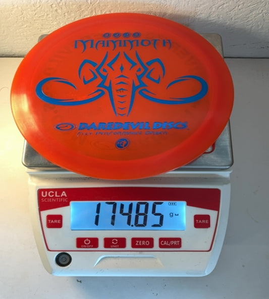 Daredevil Discs-Flex Performance-Mammoth-Orange-174.85g PRE-OWNED