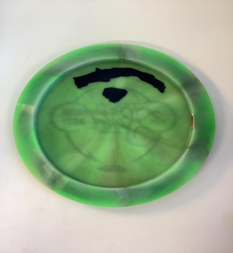 Discraft-Z-Swirl-Crank-Green-172.97g PRE-OWNED
