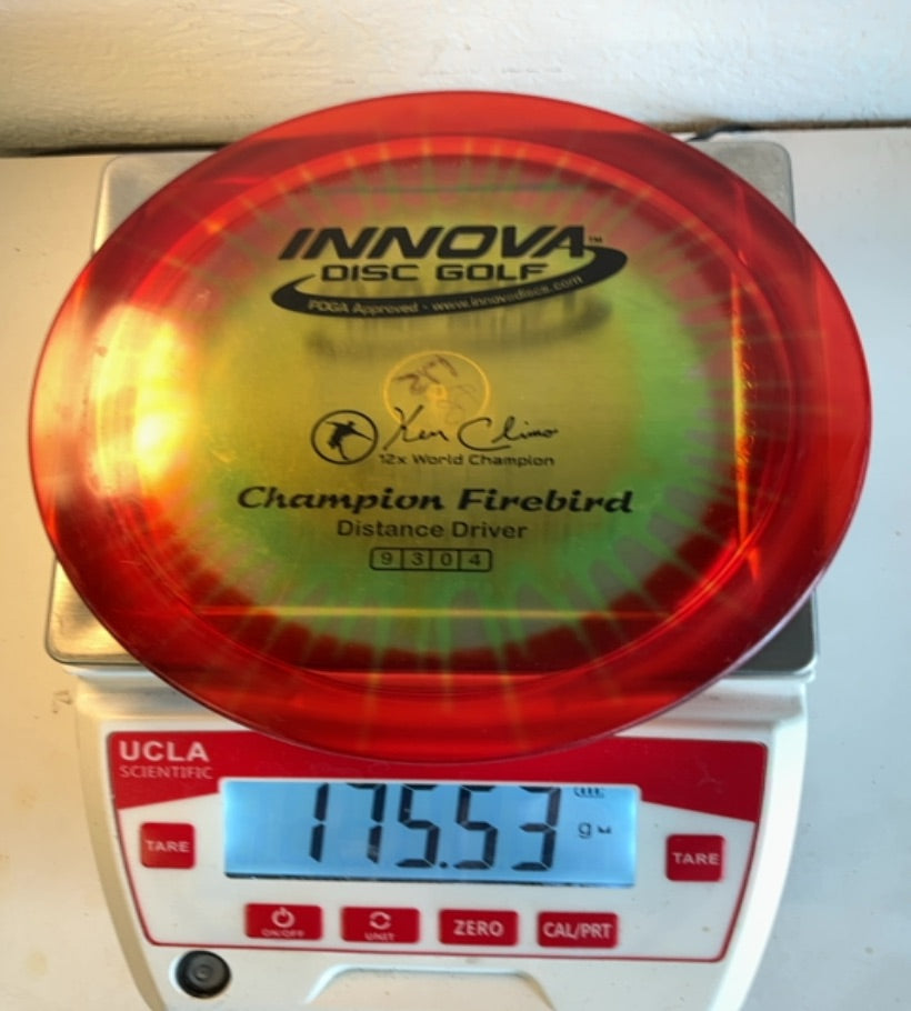 Innova-Champion-Firebird-Yellow/Red-175.53g PRE-OWNED