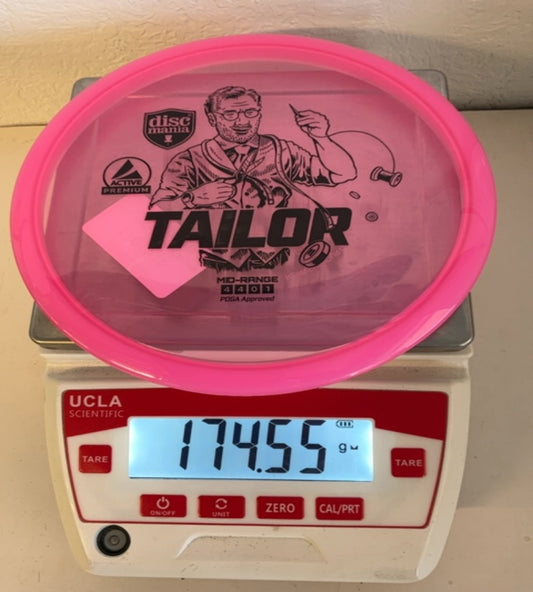 Discmania-Active Premium-Tailor-Pink-174.55g PRE-OWNED