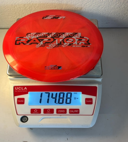 Discraft-Z Swirl-Raptor-Red-174.88g PRE-OWNED