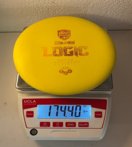 Discmania-Exo Soft-Logic-Yellow-174.40g PRE-OWNED