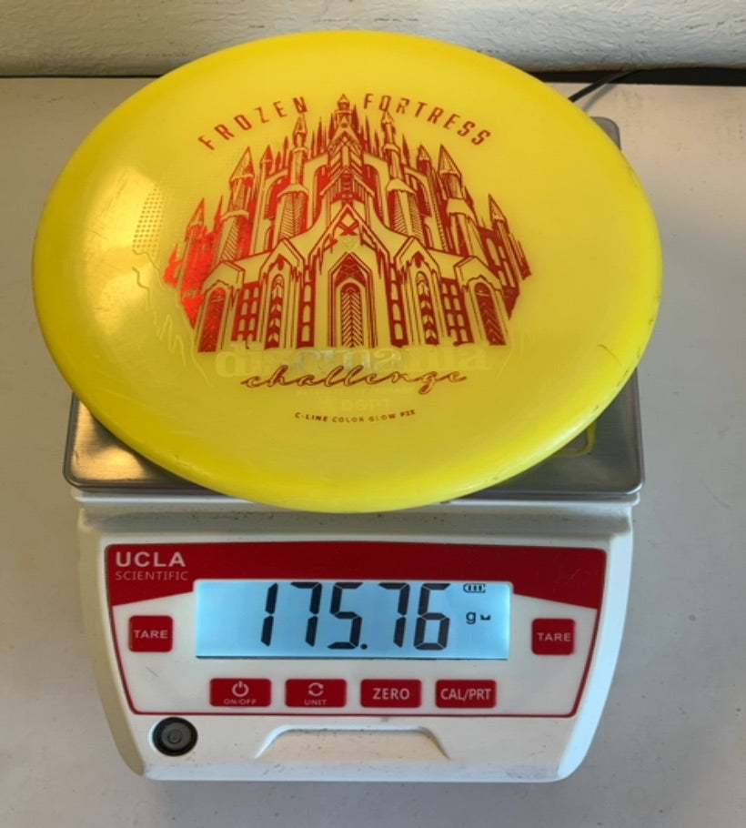 Discmania-C-Line Color Glow-P2x-Yellow-175.76g PRE-OWNED